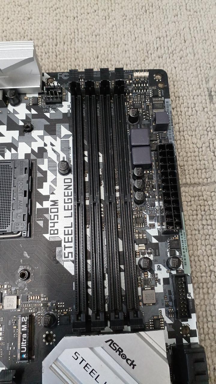 ASROCK Motherboard B450M STEEL LEGEND - Banzai Thrifting | BanzaiHobby