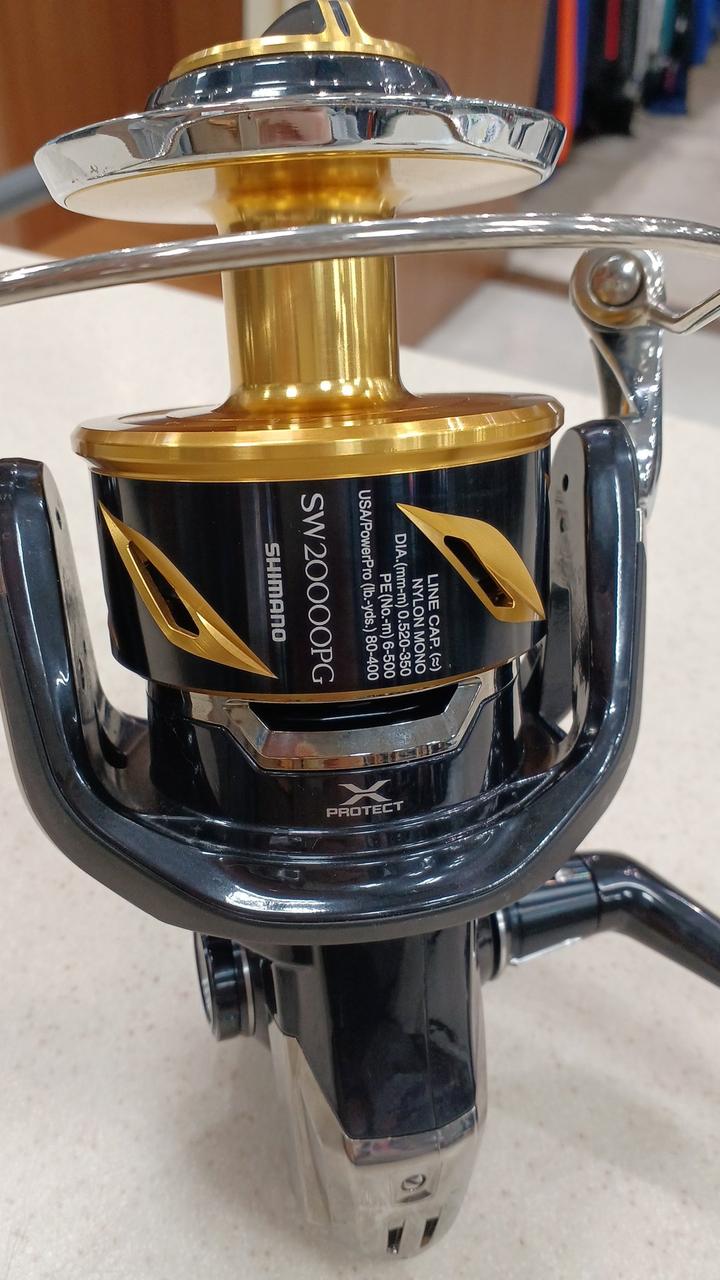 SHIMANO Spinning Reel: 20 Stellar SW20000PG - Banzai Thrifting | BanzaiHobby