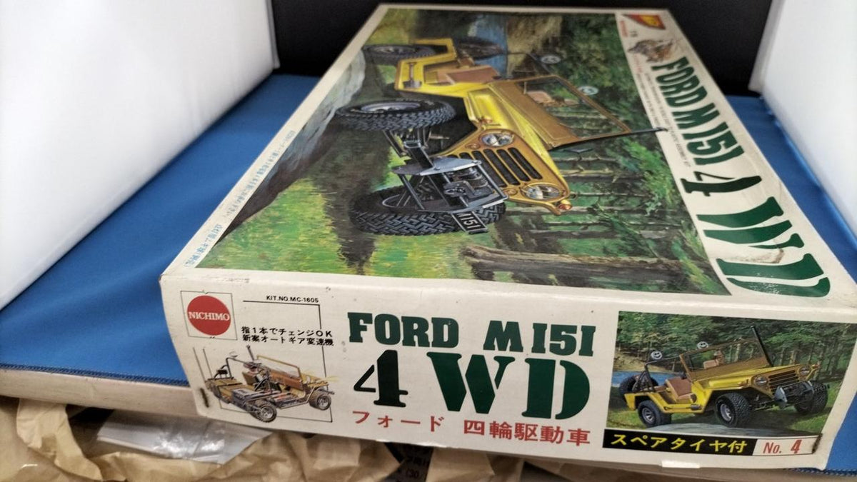 Nippon Model Co., Ltd. FORD M151 1/16 Plastic Model - Banzai Thrifting | BanzaiHobby