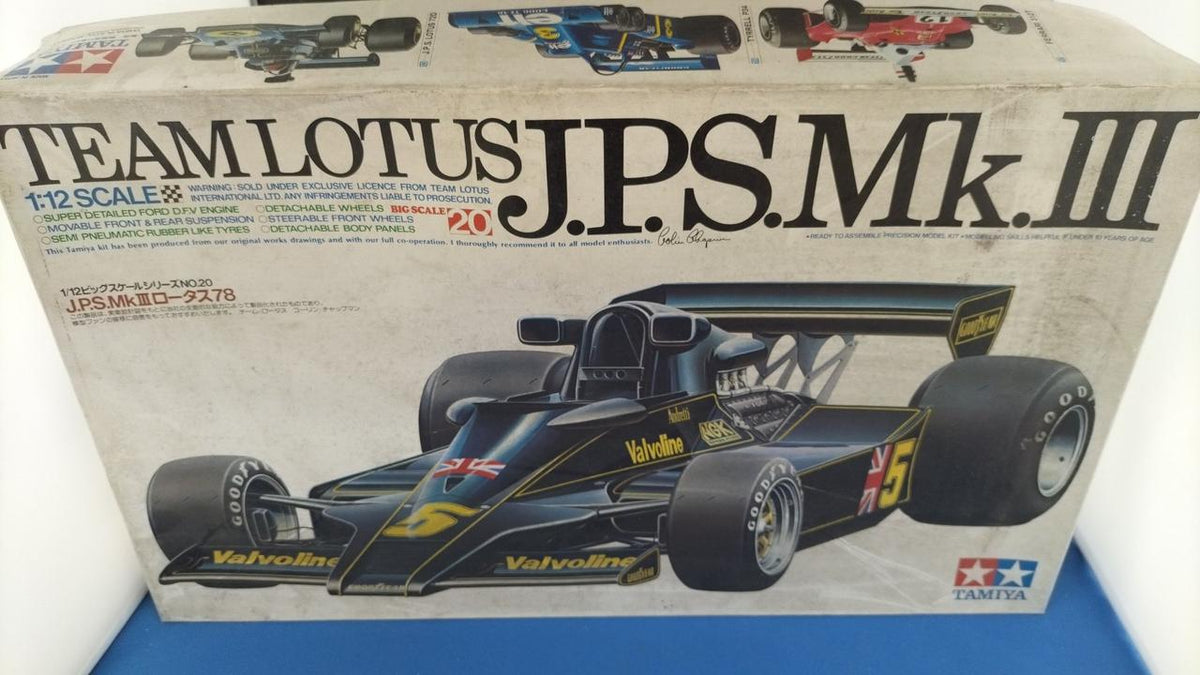 Tamiya LOTUS78 JPS MK3 Plastic Model - Banzai Thrifting | BanzaiHobby