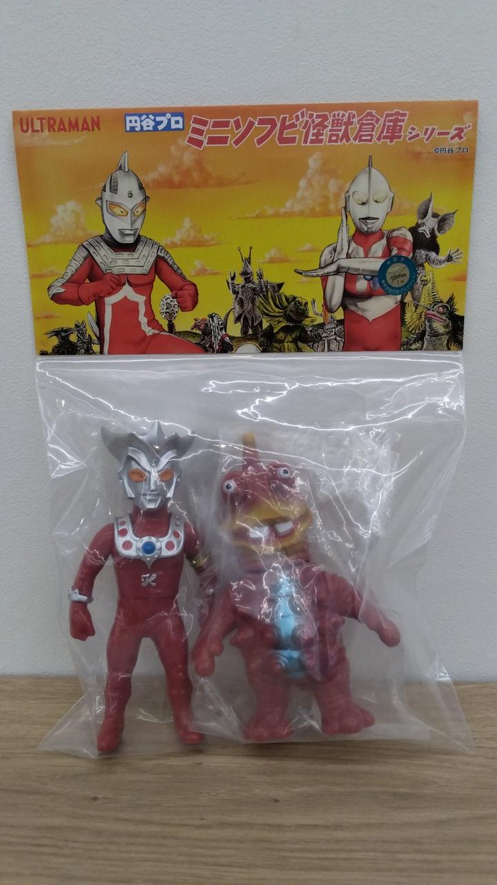MAXTOY Mini Soft Vinyl Monster Warehouse Series Ultraman Leo (Original Color) & Taisho SET - Banzai Thrifting | BanzaiHobby