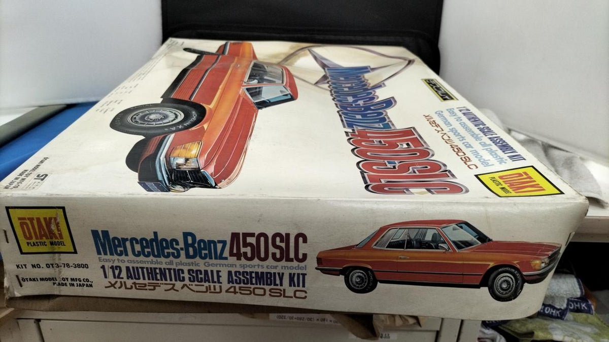 OTAKI Mercedes-Benz 450SLC Plastic Model - Banzai Thrifting | BanzaiHobby