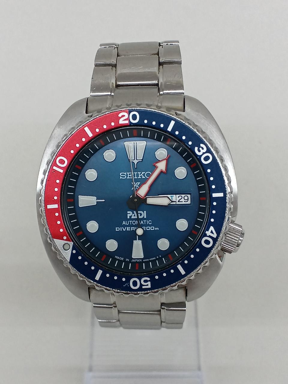 SEIKO PROSPEX PADI Collaboration SRPE99KI Pepsicolor - Banzai Thrifting | BanzaiHobby