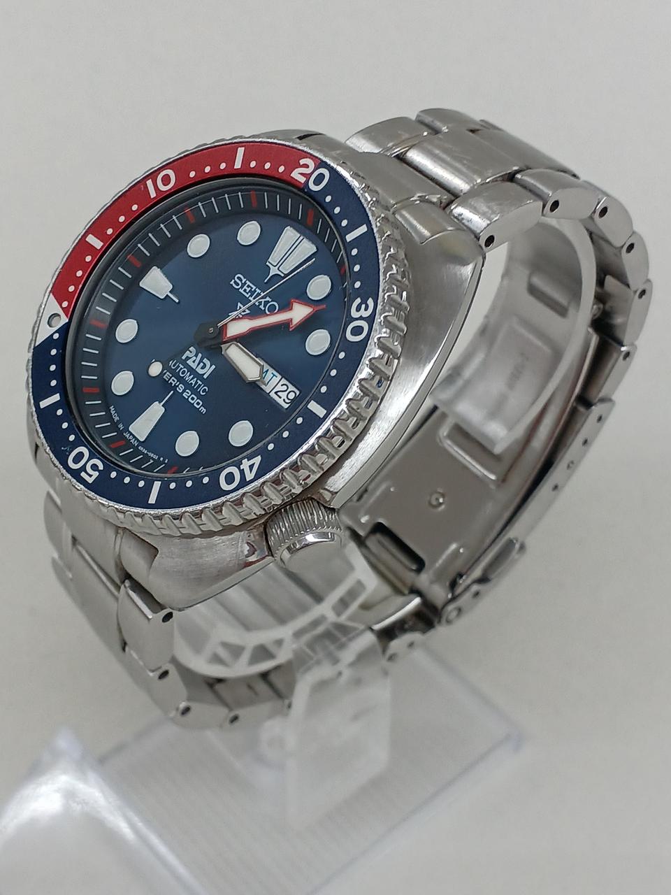 SEIKO PROSPEX PADI Collaboration SRPE99KI Pepsicolor - Banzai Thrifting | BanzaiHobby