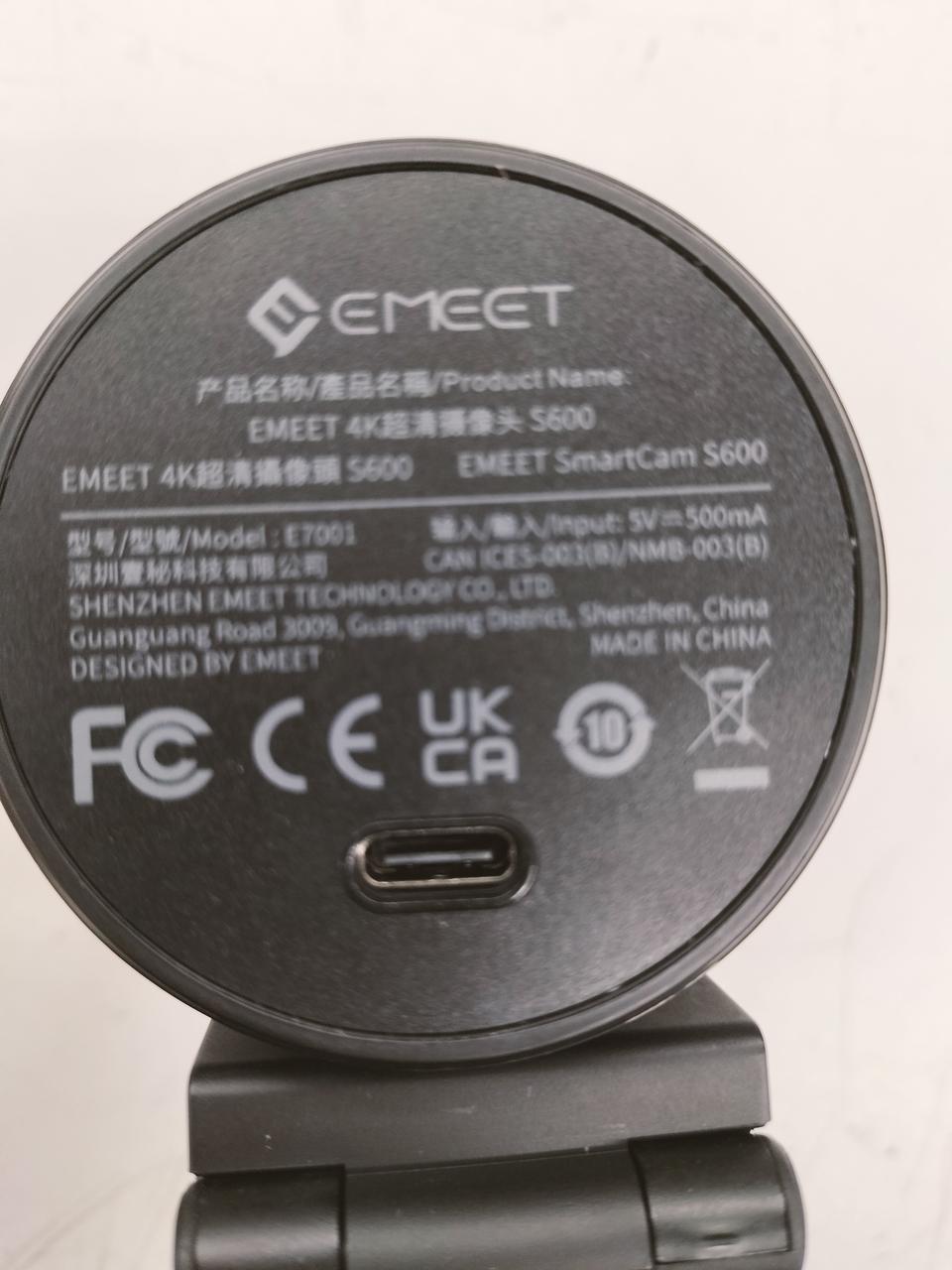 EMEET 4K WEBCAM SMARTCAM S600 - Banzai Thrifting | BanzaiHobby