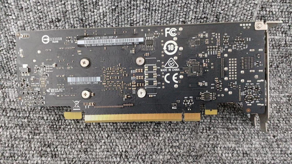 MSI Graphics Board: GEFORCE GTX 1050 2GT LP - Banzai Thrifting | BanzaiHobby