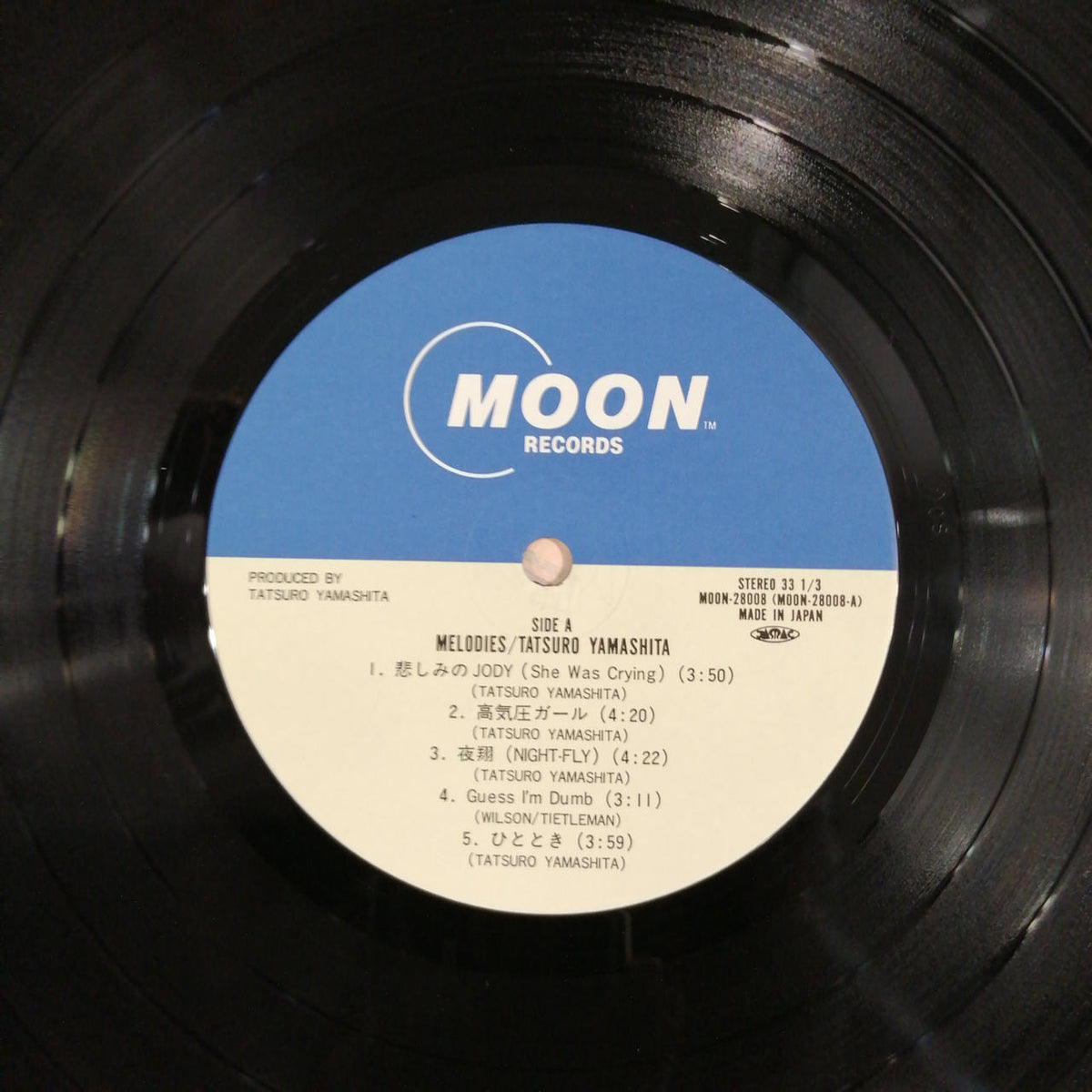 MOON Tatsuro Yamashita / MELODIES MOON-28008 - Banzai Thrifting | BanzaiHobby