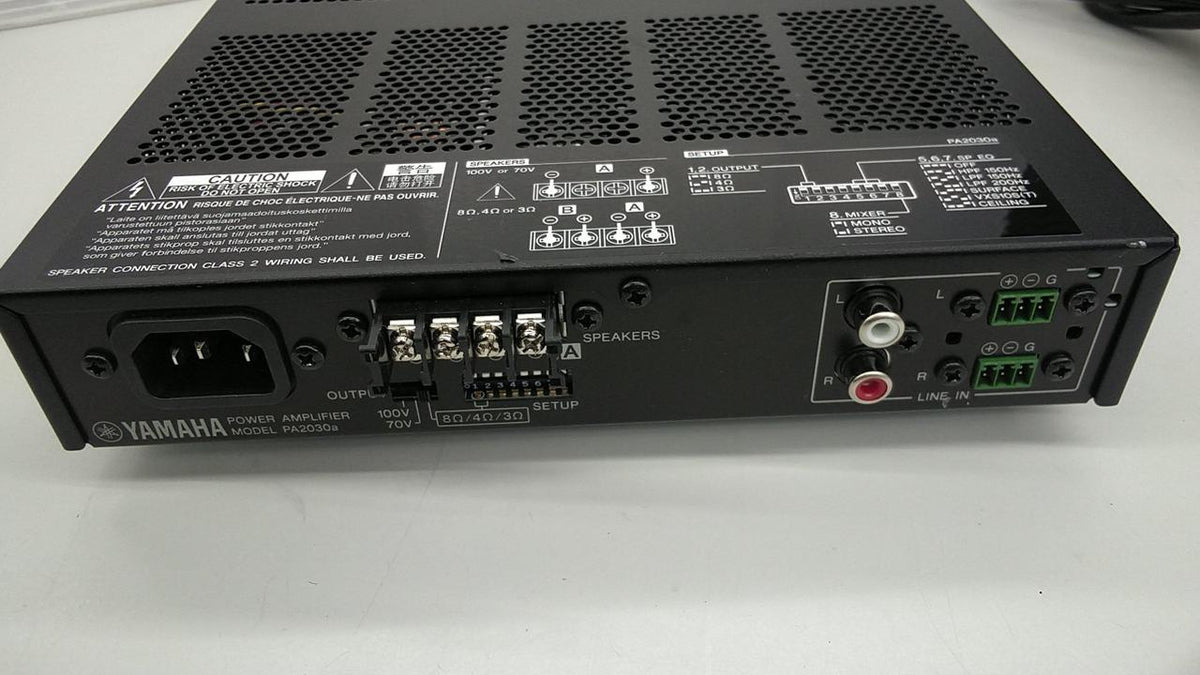YAMAHA PA Power Amplifier PA2030A - Banzai Thrifting | BanzaiHobby