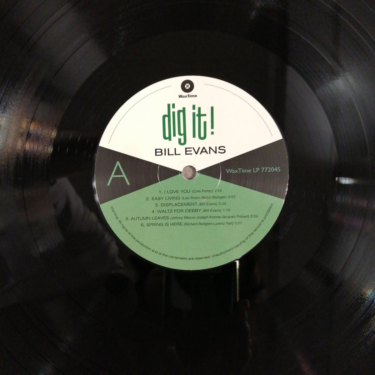 WAX TIME BILL　EVANS/DIG　IT! 772045 - Banzai Thrifting | BanzaiHobby