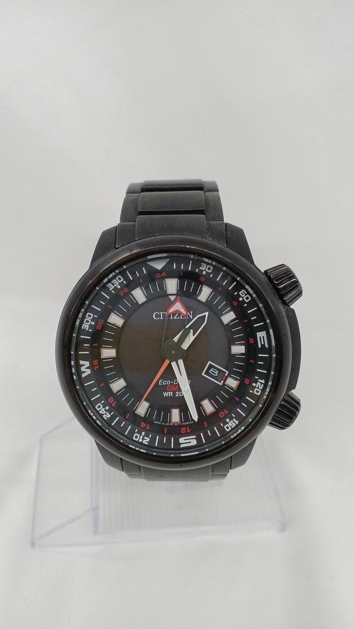 CITIZEN ECO-DRIVE GMT BJ7086-57E - Banzai Thrifting | BanzaiHobby