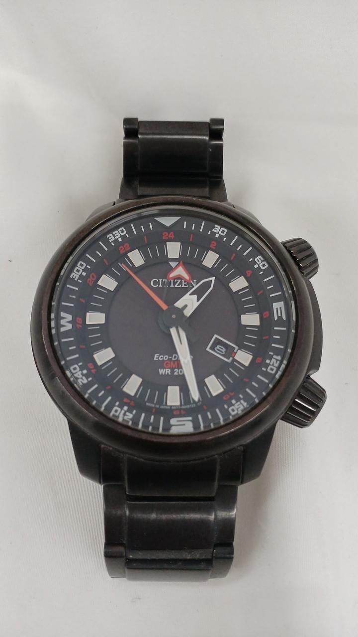 CITIZEN ECO-DRIVE GMT BJ7086-57E - Banzai Thrifting | BanzaiHobby