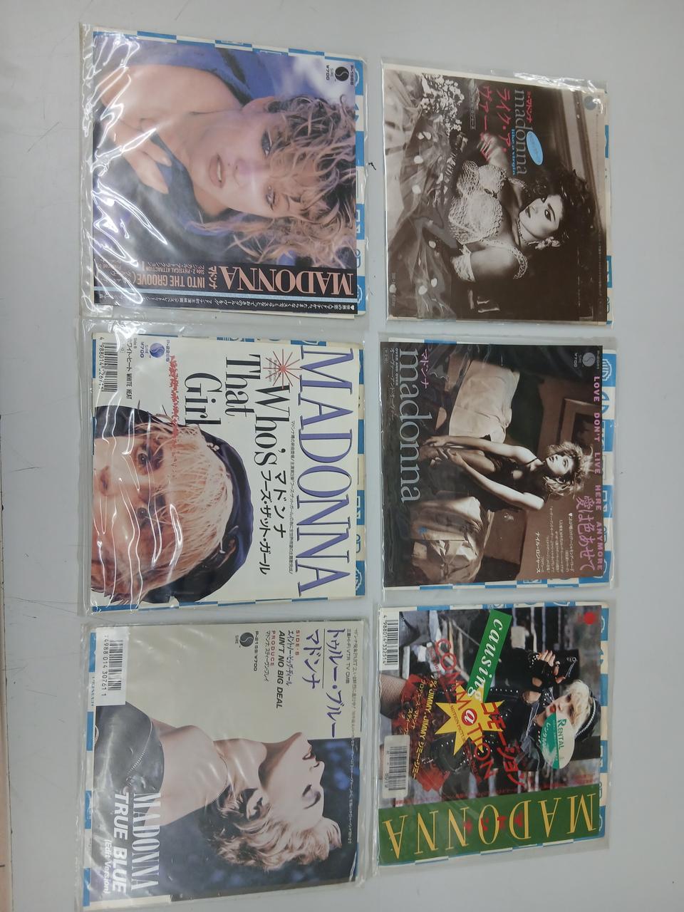 Warner Pioneer 6-Disc EP Set MADONNA Various - Banzai Thrifting | BanzaiHobby