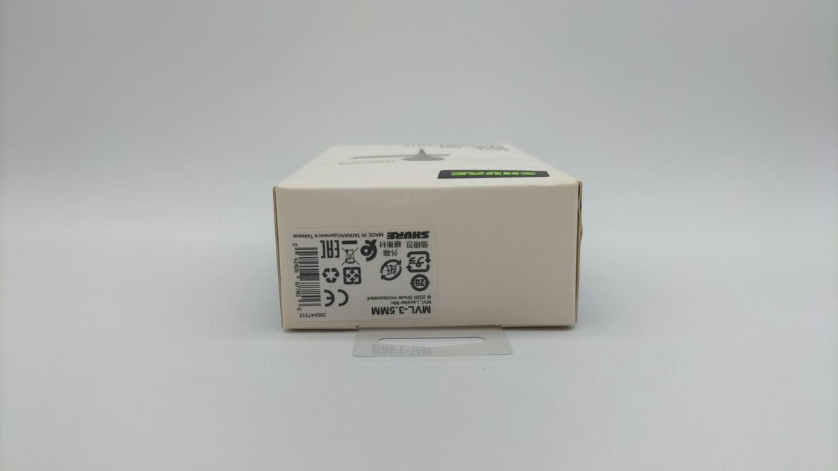 SHURE Condenser Lavalier Microphone MVL-3.5MM - Banzai Thrifting | BanzaiHobby