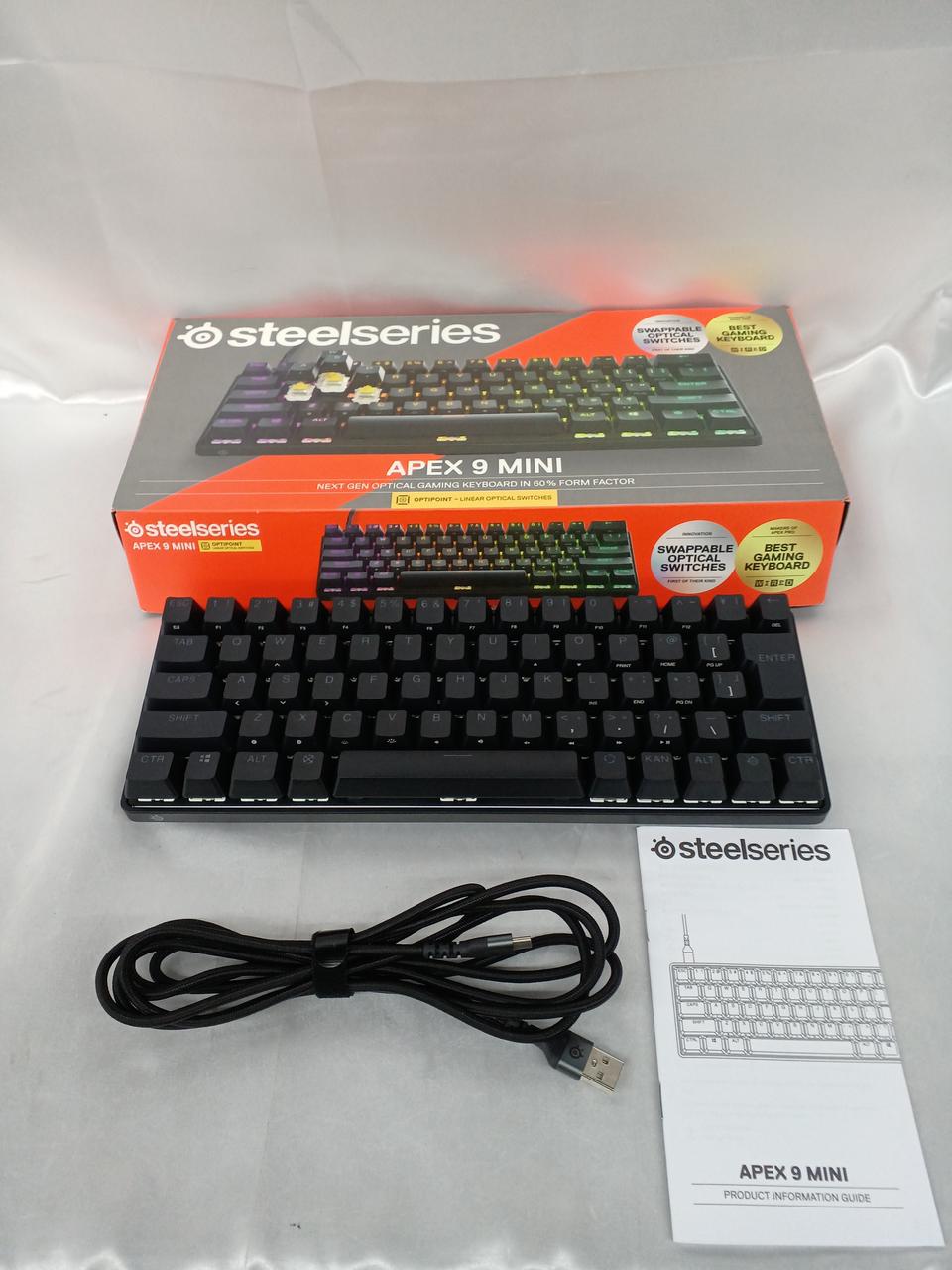 STEELSERIES Gaming Keyboard APEX 9 MINI - Banzai Thrifting | BanzaiHobby