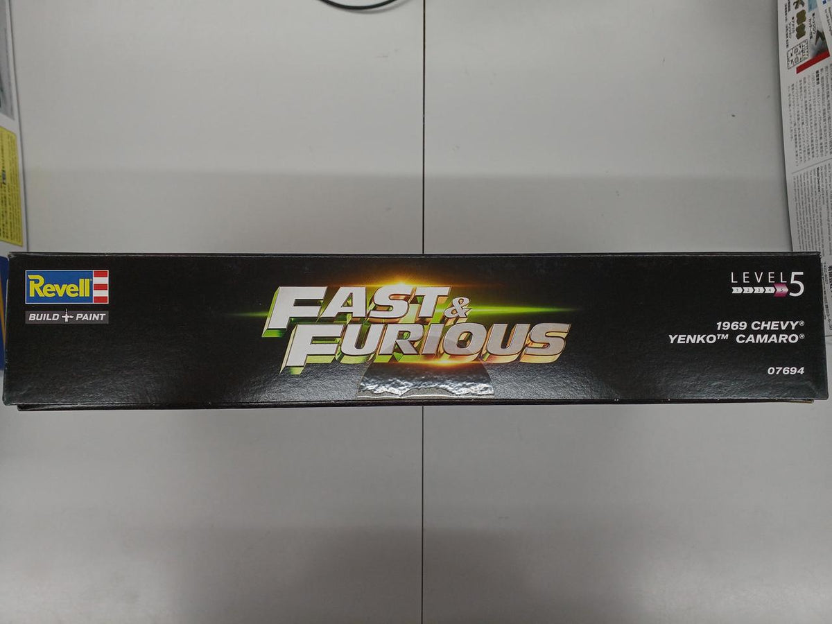 REVELL FAST & FURIOUS Chevy Camaro Jenko 1969 - Banzai Thrifting | BanzaiHobby