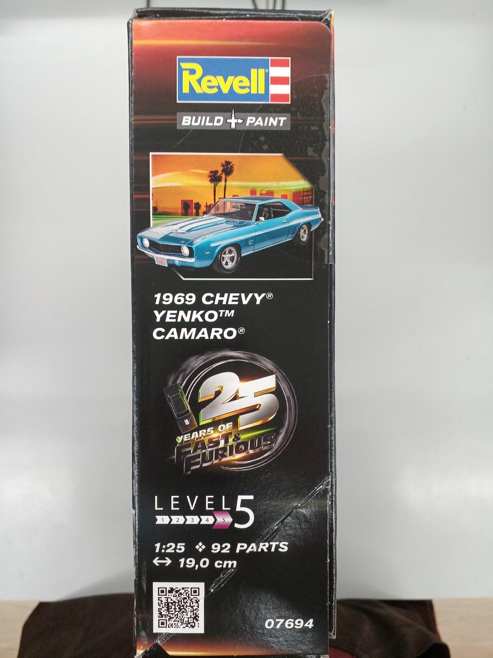 REVELL FAST & FURIOUS Chevy Camaro Jenko 1969 - Banzai Thrifting | BanzaiHobby
