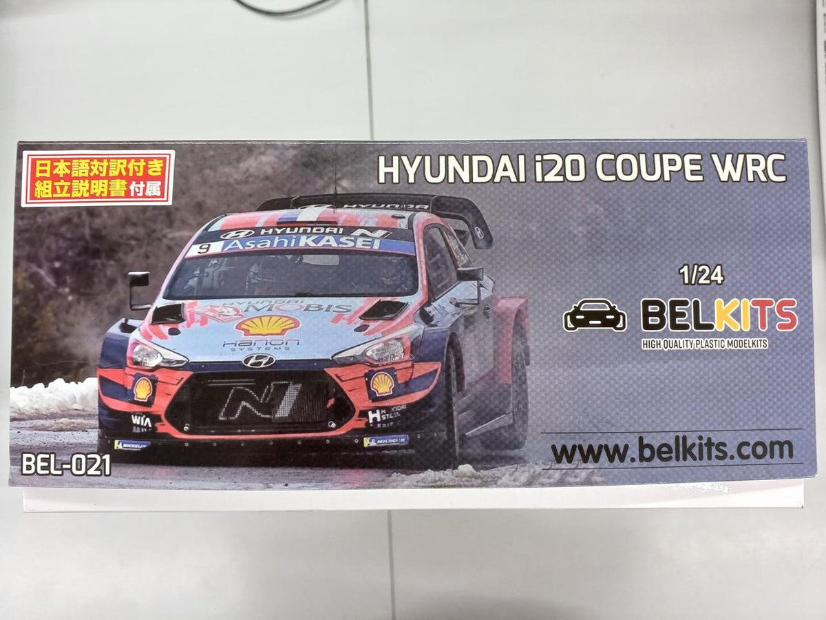 Belkits Hyundai I20 Coupe WRC 2020 Monte Carlo Rally Winner - Banzai Thrifting | BanzaiHobby