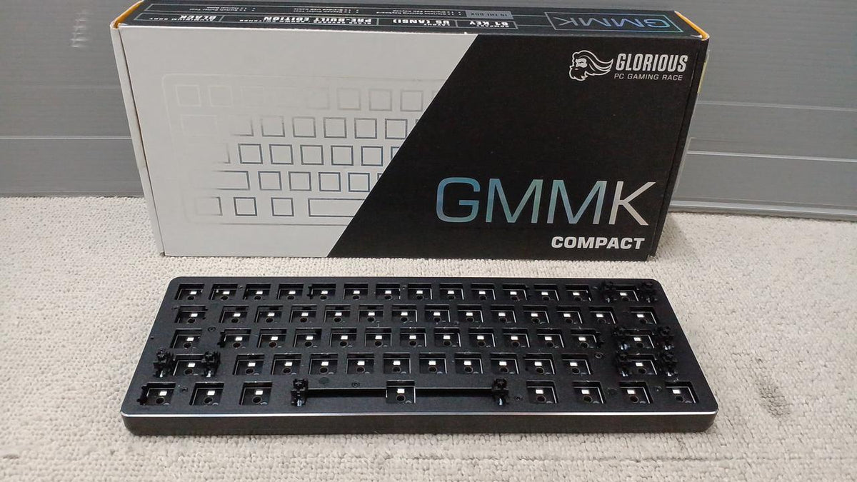 GLORIOUS Gaming Keyboard GMMK-COMPACT-BRN - Banzai Thrifting | BanzaiHobby