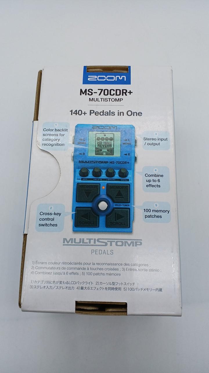 ZOOM Multi-Effects Pedal MS-70CDR+ - Banzai Thrifting | BanzaiHobby