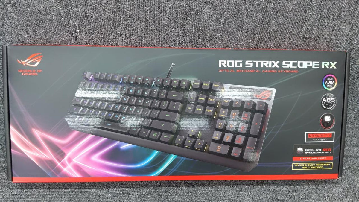 ASUS Gaming Keyboard ROG STRIX SCOPE RX - Banzai Thrifting | BanzaiHobby