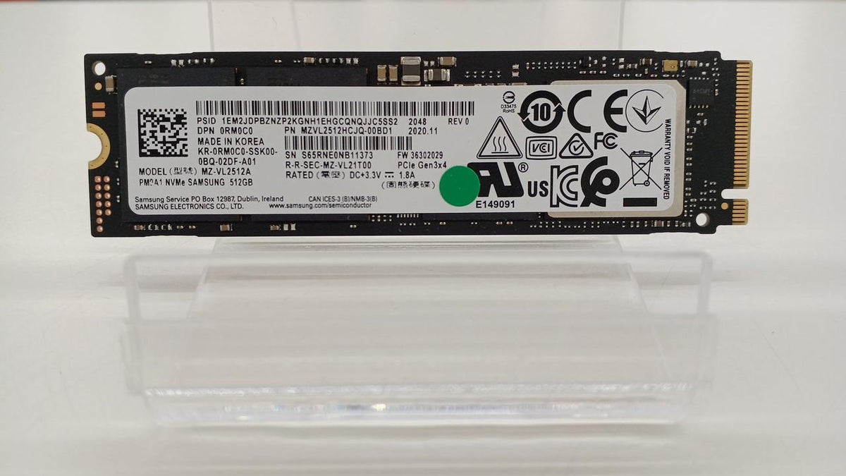 SAMSUNG M.2 SSD MZ-VL2512A - Banzai Thrifting | BanzaiHobby