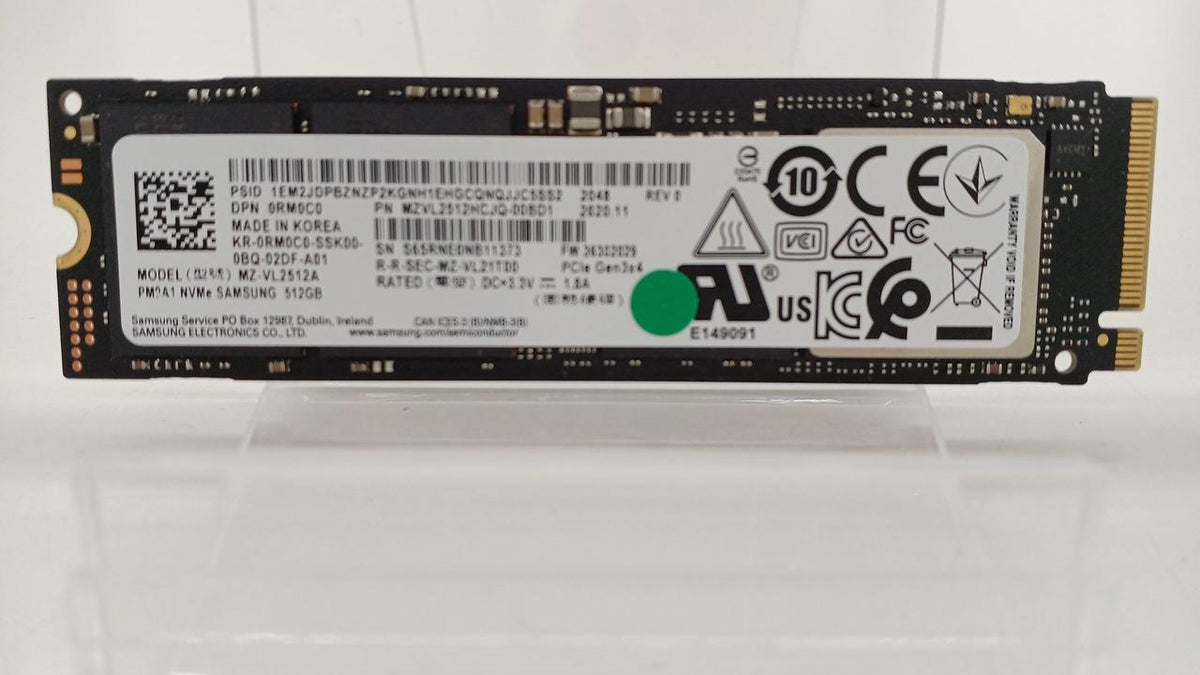 SAMSUNG M.2 SSD MZ-VL2512A - Banzai Thrifting | BanzaiHobby