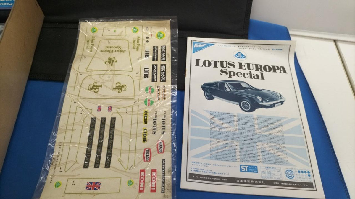 Nippon Model Co., Ltd. Lotus Europe Special 1/12 IDENTICAL SCALE SPORTS CA - Banzai Thrifting | BanzaiHobby
