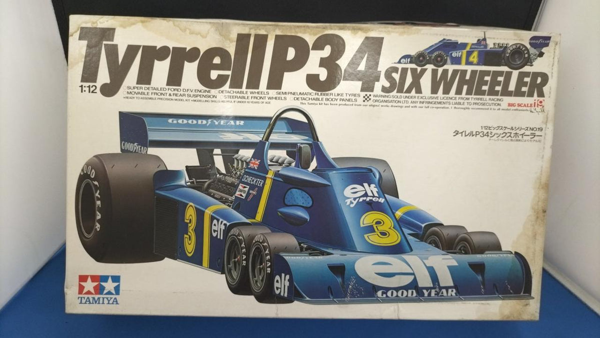 Tamiya Tyrell P34 Six Wheeler 1/12 Big Scale Series - Banzai Thrifting | BanzaiHobby