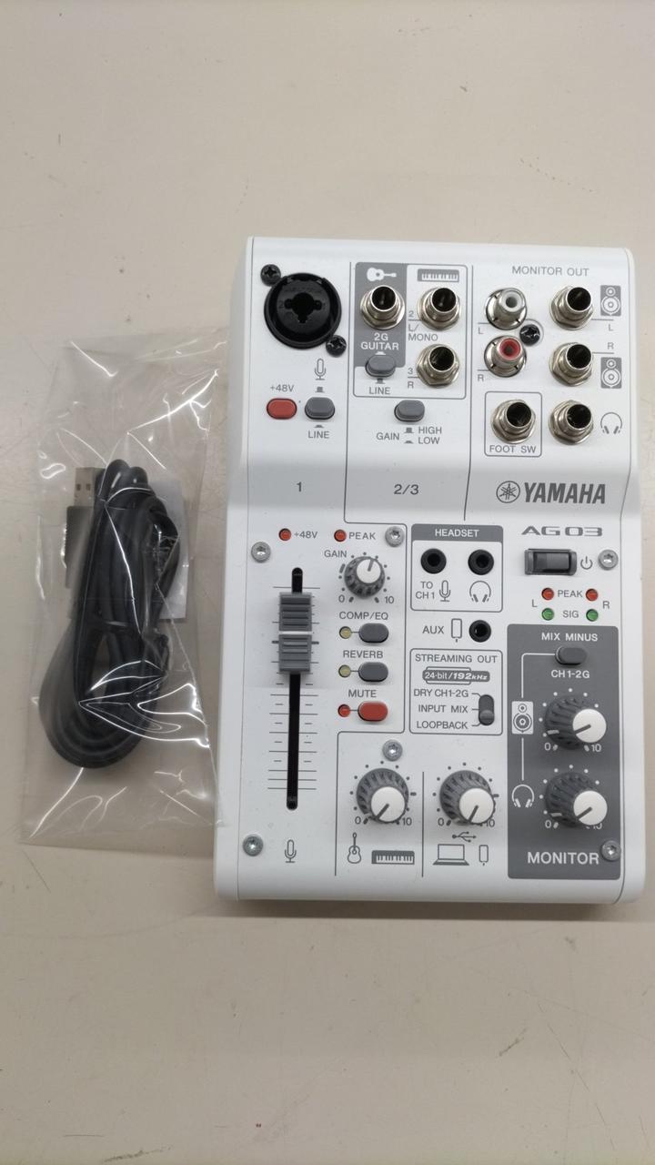 YAMAHA Mixer AG03MK2 - Banzai Thrifting | BanzaiHobby