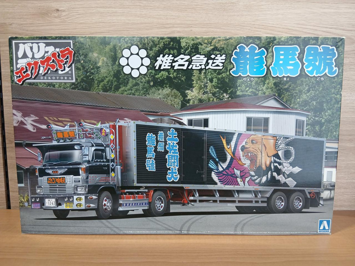 Aoshima Dekotora Series 1/32 Shiina Express Ryoma-go (Ryuji Edition) - Banzai Thrifting | BanzaiHobby
