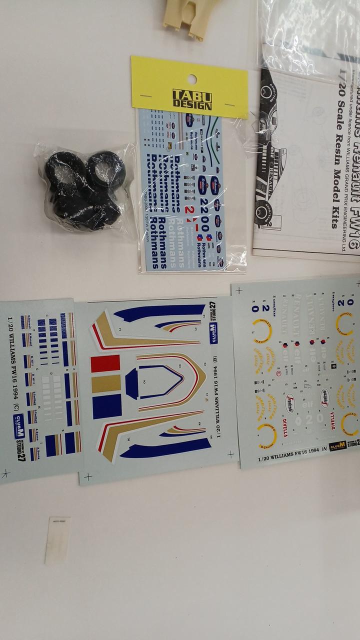 CLUB M WILLIAMS　Renault　FW16 1/20 - Banzai Thrifting | BanzaiHobby