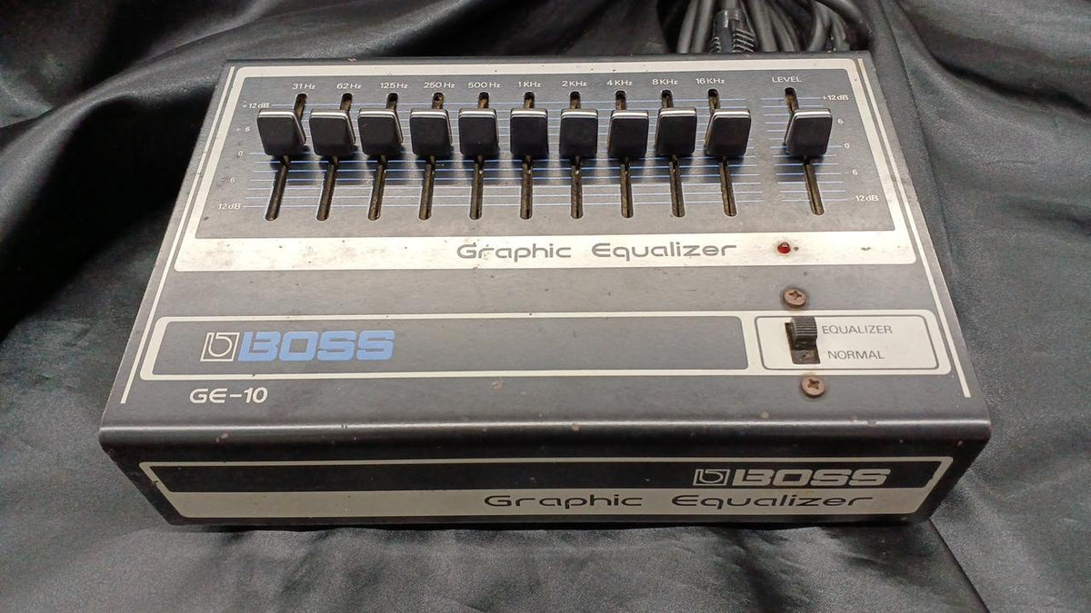 BOSS Graphic Equalizer GE-10 - Banzai Thrifting | BanzaiHobby
