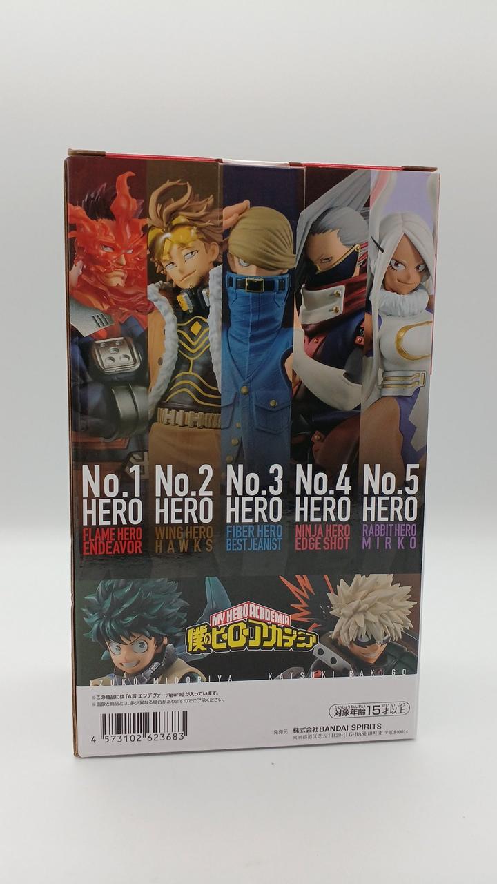 BANDAI SPIRITS My Hero Academia THE TOP5! Ichiban Kuji A Prize Endeavor - Banzai Thrifting | BanzaiHobby