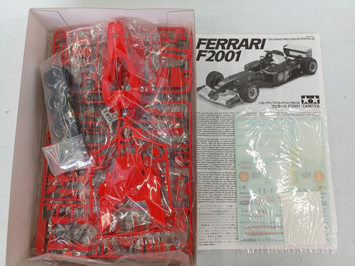 TAMIYA Ferrari F2001 Full Display Model - Banzai Thrifting | BanzaiHobby