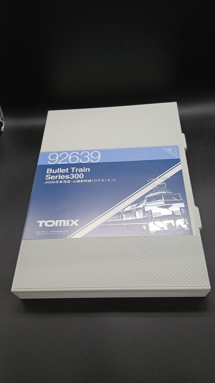 TOMIX JR300 Series Tokaido & Sanyo Shinkansen Nozomi Set (7-Car Set) 92639 - Banzai Thrifting | BanzaiHobby