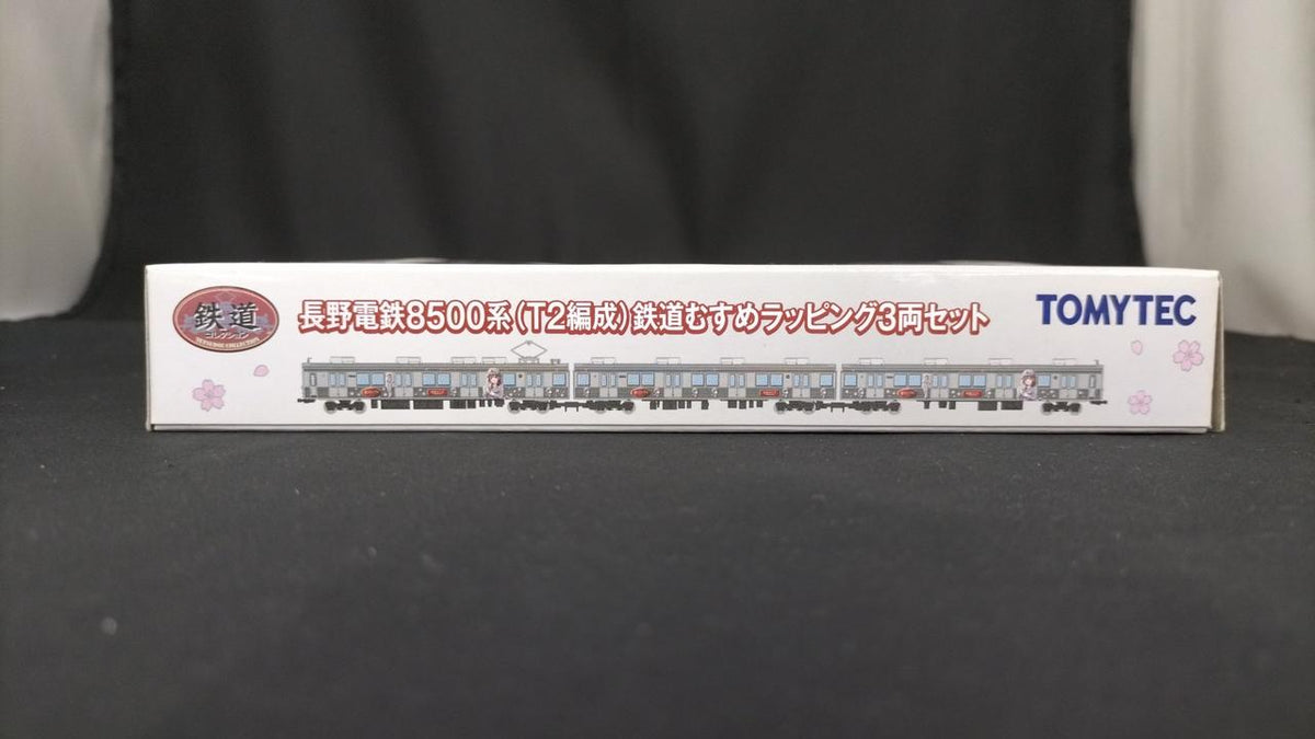 TOMY TEC Nagano Electric Railway 8500 Series Railway Musume Wrapping - Banzai Thrifting | BanzaiHobby