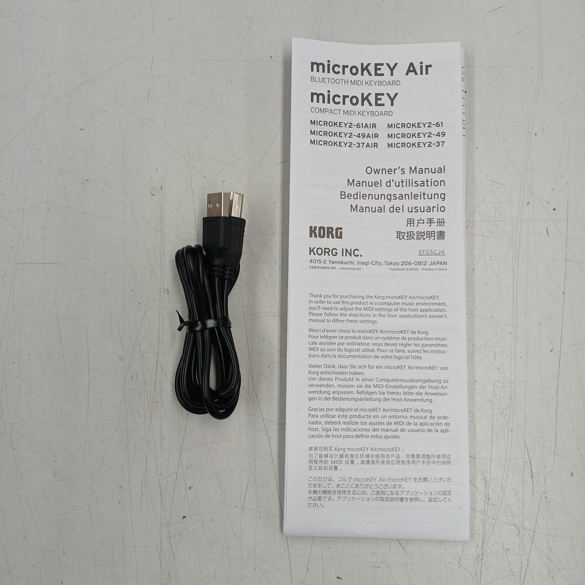 KORG MIDI Keyboard MICROKEY2-61 - Banzai Thrifting | BanzaiHobby