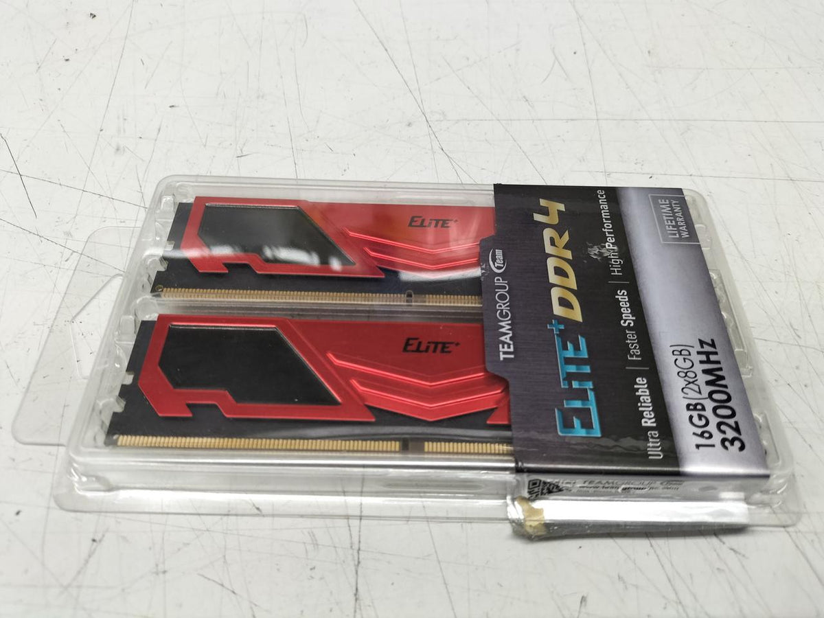 TEAM Desktop memory: 16GB (8GB×2) TPRD48G3200HC22BK - Banzai Thrifting | BanzaiHobby