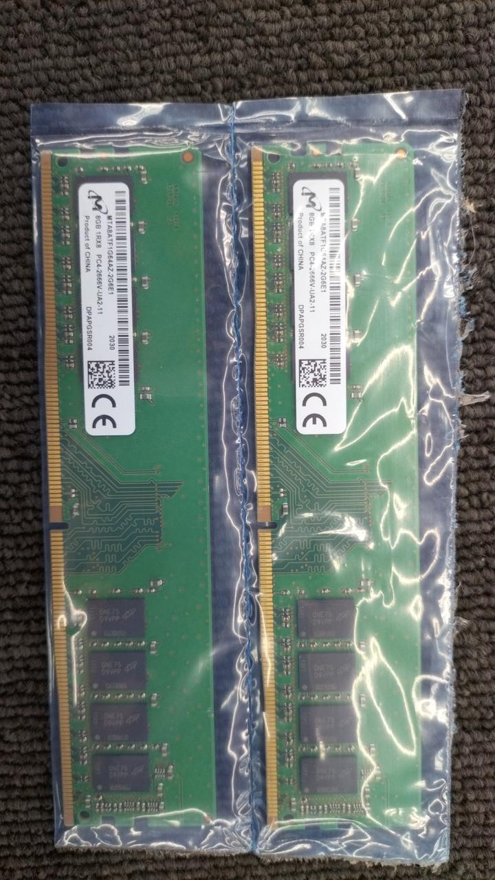 MICRON DDR4 Desktop Memory MTA8ATF1G64AZ-2G6E1 - Banzai Thrifting | BanzaiHobby