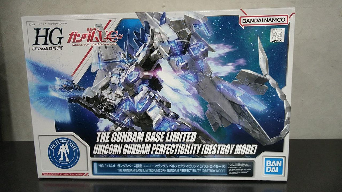 BANDAI SPIRITS Plastic Model Unicorn Gundam Perfect Ability Destroy Mode - Banzai Thrifting | BanzaiHobby