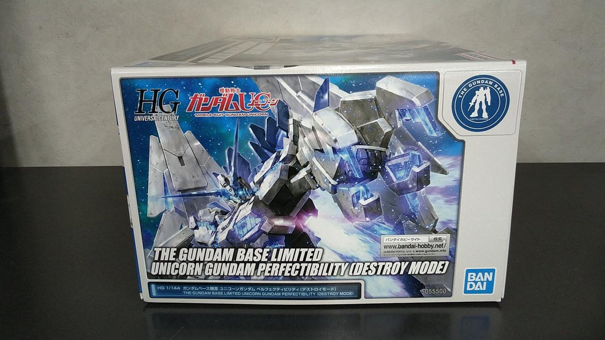 BANDAI SPIRITS Plastic Model Unicorn Gundam Perfect Ability Destroy Mode - Banzai Thrifting | BanzaiHobby