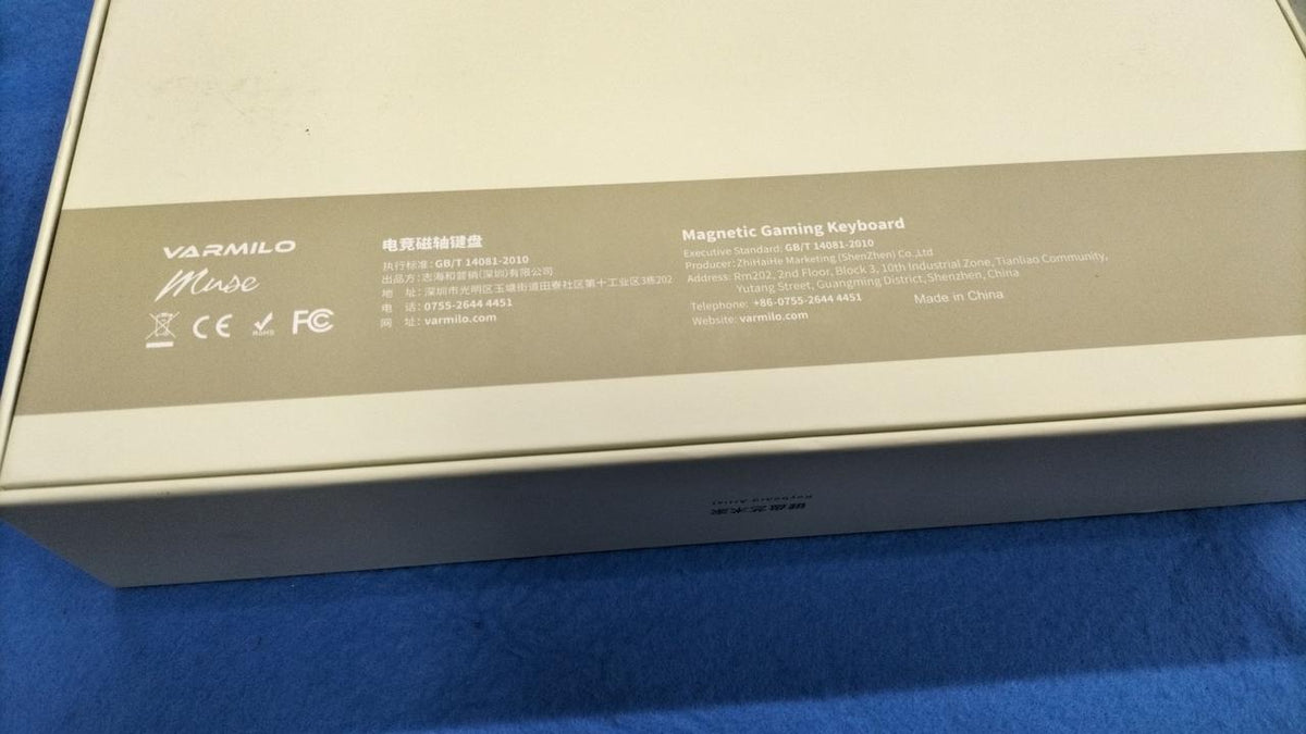 VARMILO Gaming Keyboard MUSE65/G-MAG WHITE V/AURORA - Banzai Thrifting | BanzaiHobby
