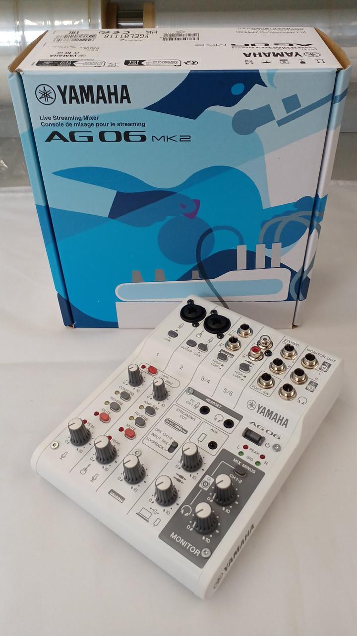 YAMAHA Mixer AG06 MK2 - Banzai Thrifting | BanzaiHobby