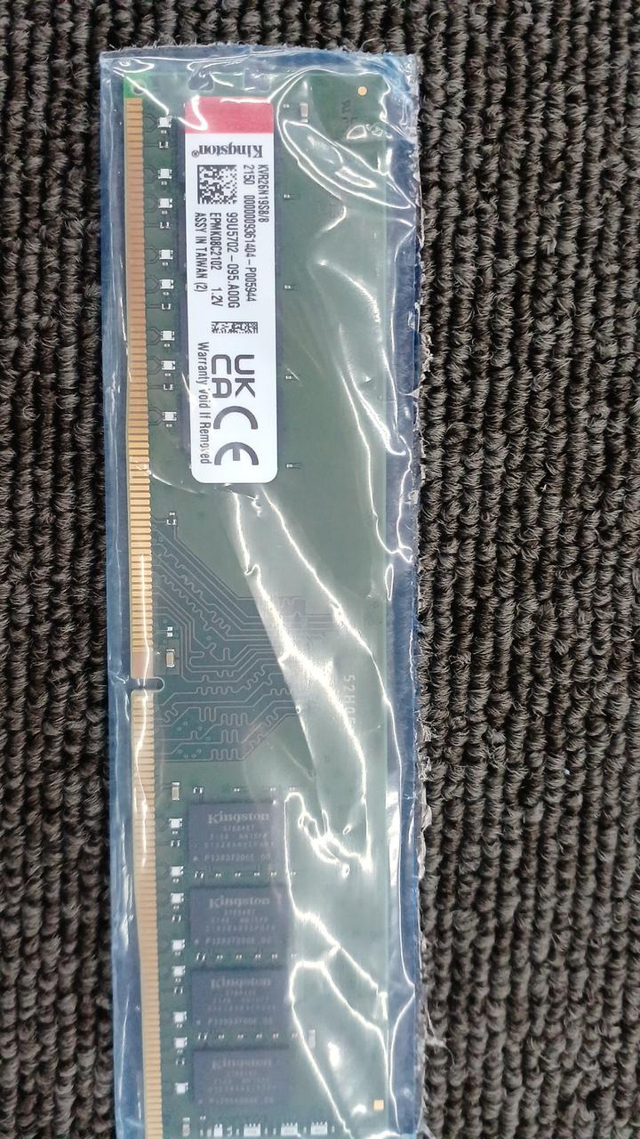 KINGSTON DDR4 Desktop Memory KVR26N19S8/8 - Banzai Thrifting | BanzaiHobby