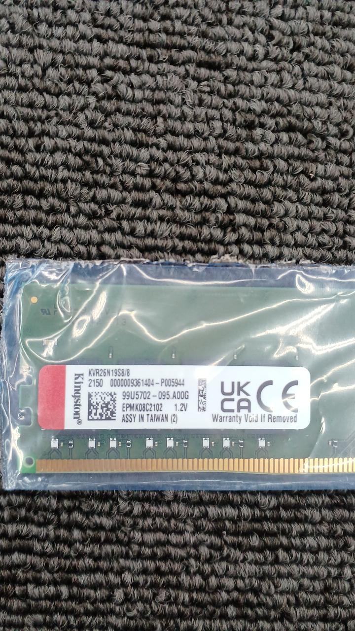 KINGSTON DDR4 Desktop Memory KVR26N19S8/8 - Banzai Thrifting | BanzaiHobby