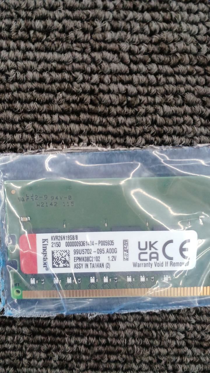 KINGSTON DDR4 Desktop Memory KVR26N19S8/8 - Banzai Thrifting | BanzaiHobby