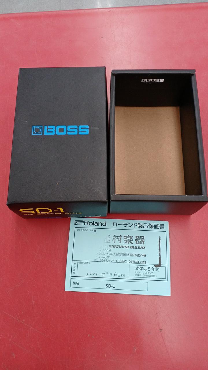 BOSS Overdrive SD-1 - Banzai Thrifting | BanzaiHobby