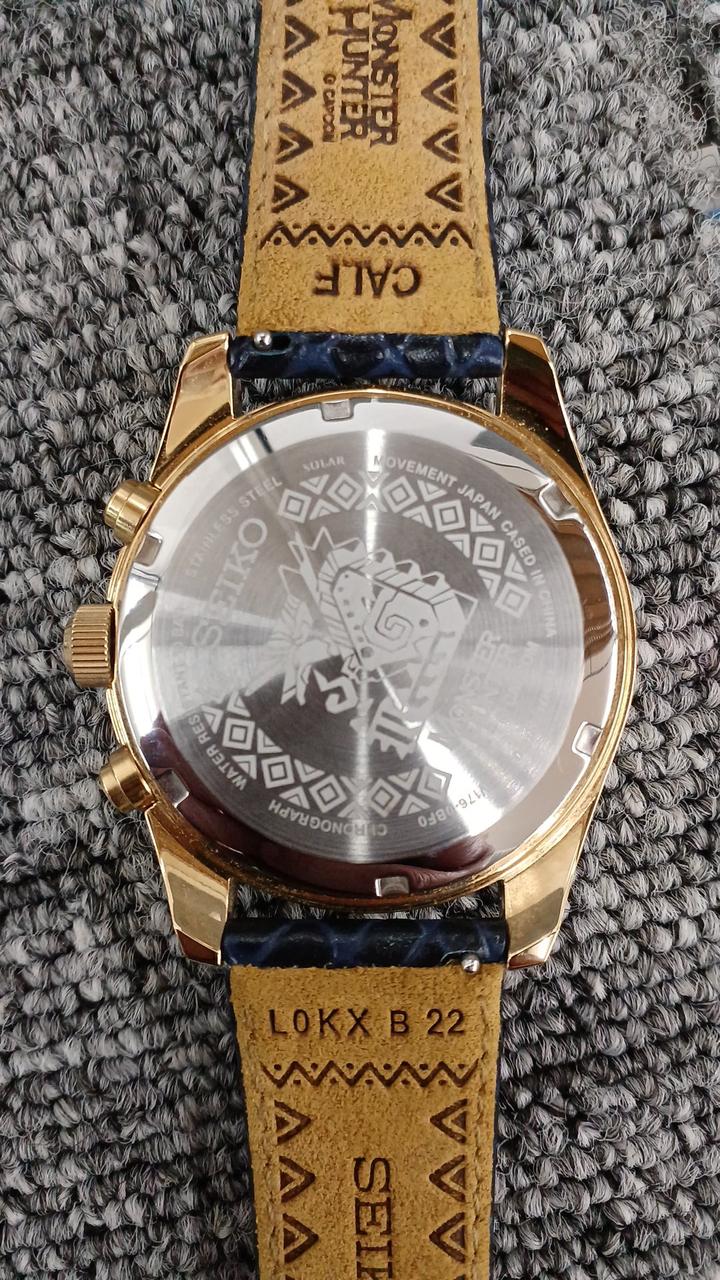SEIKO Monster Hunter Zinogre 15th Anniversary Quartz V176-0BF0 - Banzai Thrifting | BanzaiHobby