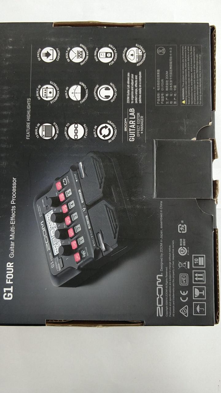 ZOOM Multi-Effects Pedal G1FOUR - Banzai Thrifting | BanzaiHobby
