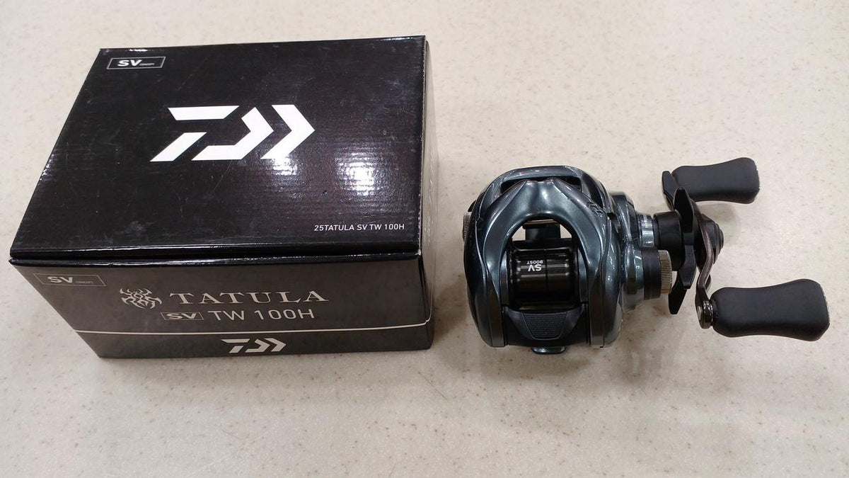 DAIWA Baitcasting Reel 25TATULA SV TW 100H - Banzai Thrifting | BanzaiHobby